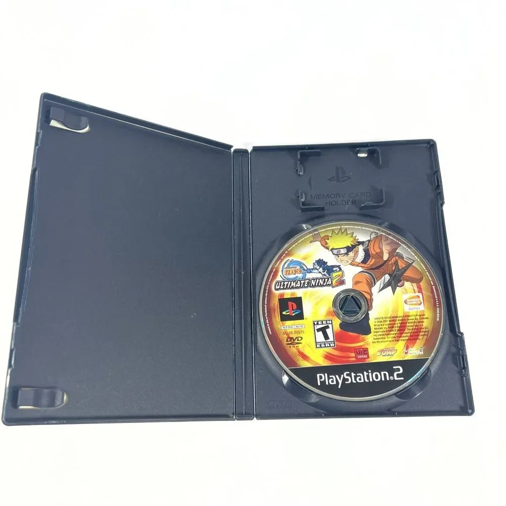 PS2 Shonen Jump Naruto Ultimate Ninja 2 Sony PlayStation 2002 Tested No Manual‎